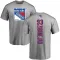 Ash Youth Mika Zibanejad New York Rangers Backer T-Shirt -