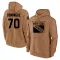 Brown Youth Louis Domingue New York Rangers 2023 Salute to Service Club Pullover Hoodie