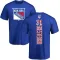 Royal Men's Igor Shesterkin New York Rangers Backer T-Shirt -